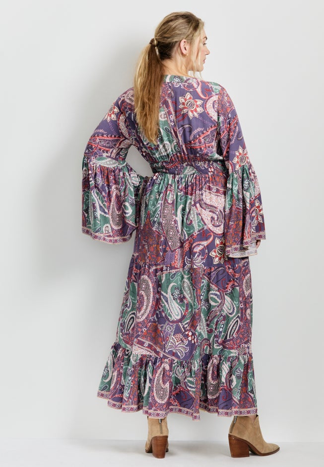 Arlo Bell Sleeve Maxi Dress image number 1