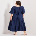 Ivy Tiered Button Front Dress image number null