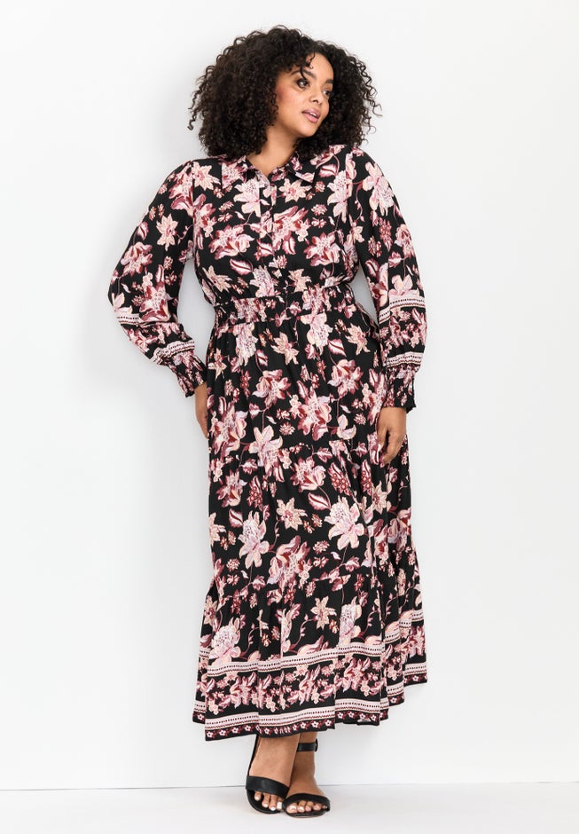 Shiloh Tiered Maxi Dress image number 3