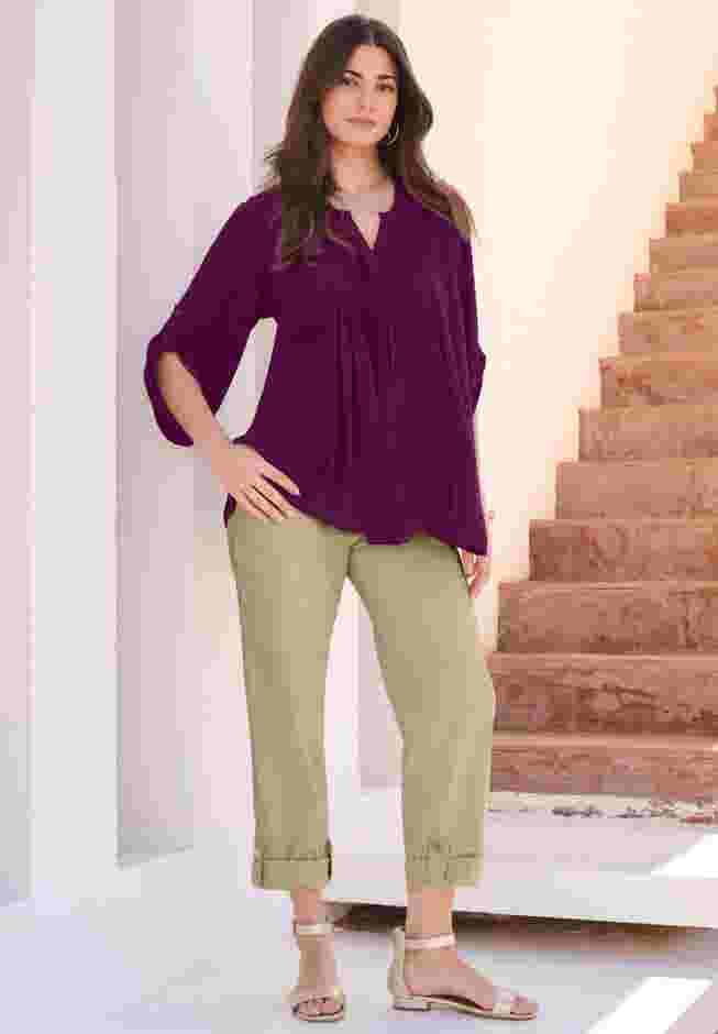 Hand Crinkled Tara Shirt image number 0