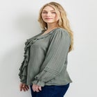 Ruffle Love Shirt image number null