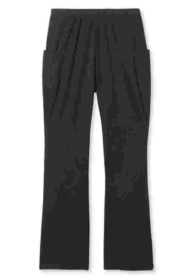 Stretch Cotton Pocket Bootcut Legging image number 5