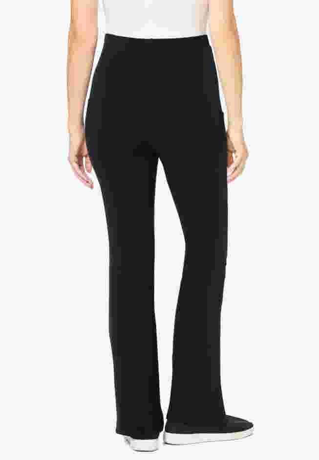 Stretch Cotton Pocket Bootcut Legging image number 1