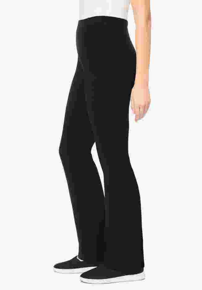 Stretch Cotton Pocket Bootcut Legging image number 2