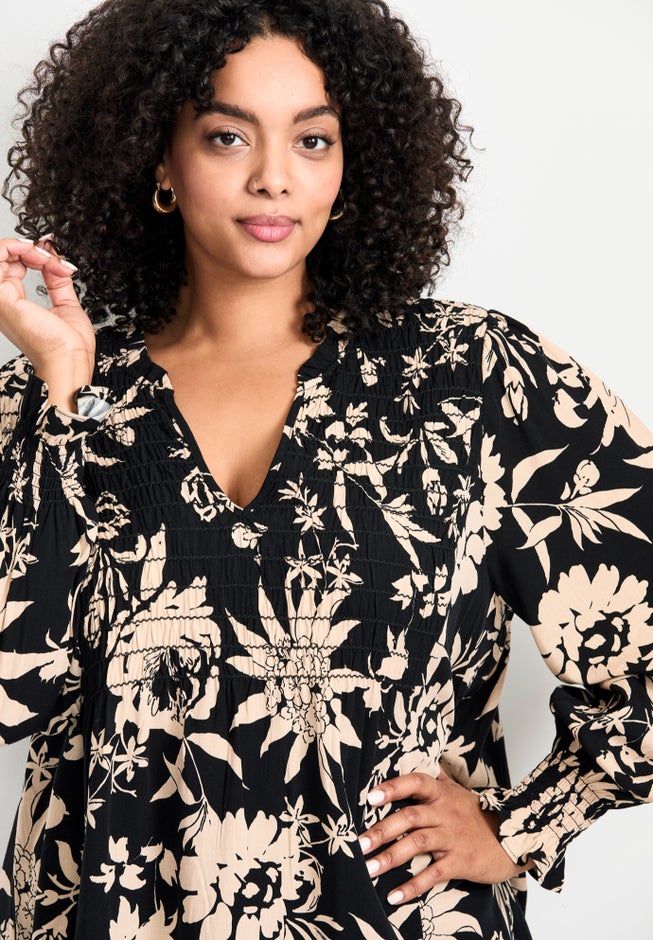 Marcie Shirred Detail Blouse image number 3