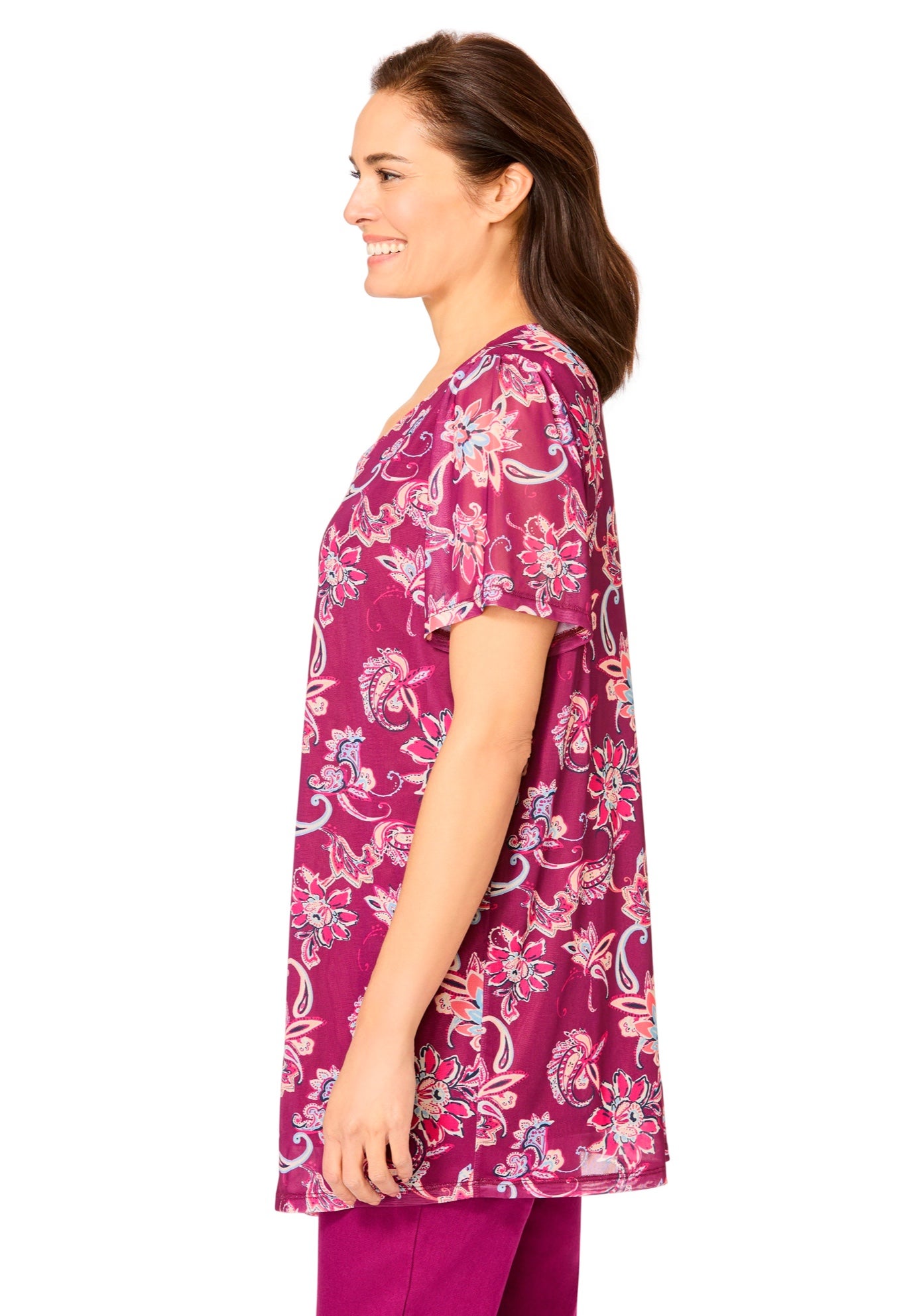 Miracle Mesh Overlay Tunic image number 2