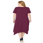 Drape Hem Dress image number null