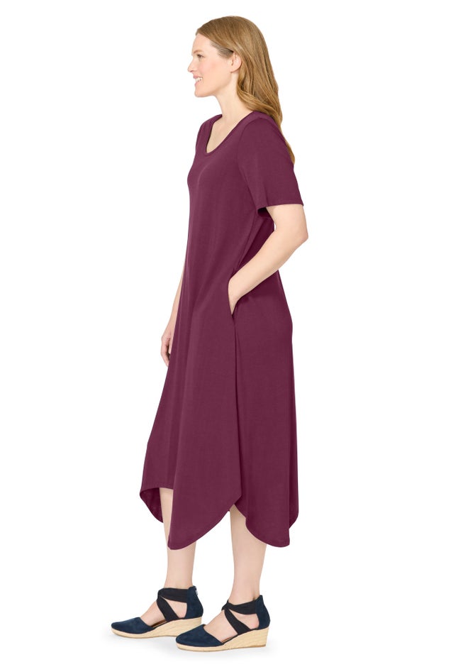 Drape Hem Dress image number 2