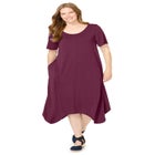 Drape Hem Dress image number null