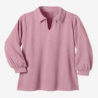 Blouson Sleeve Texture Tunic image number null