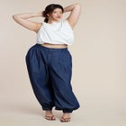 Twist Drape Bubble Tee image number null