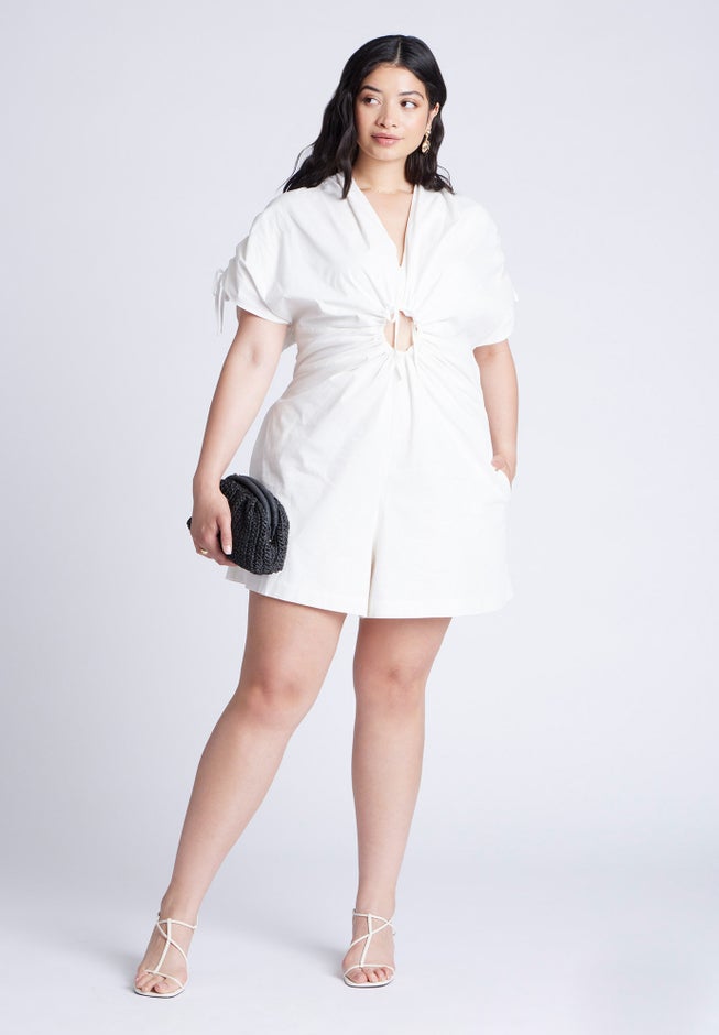 Poplin Romper image number 5