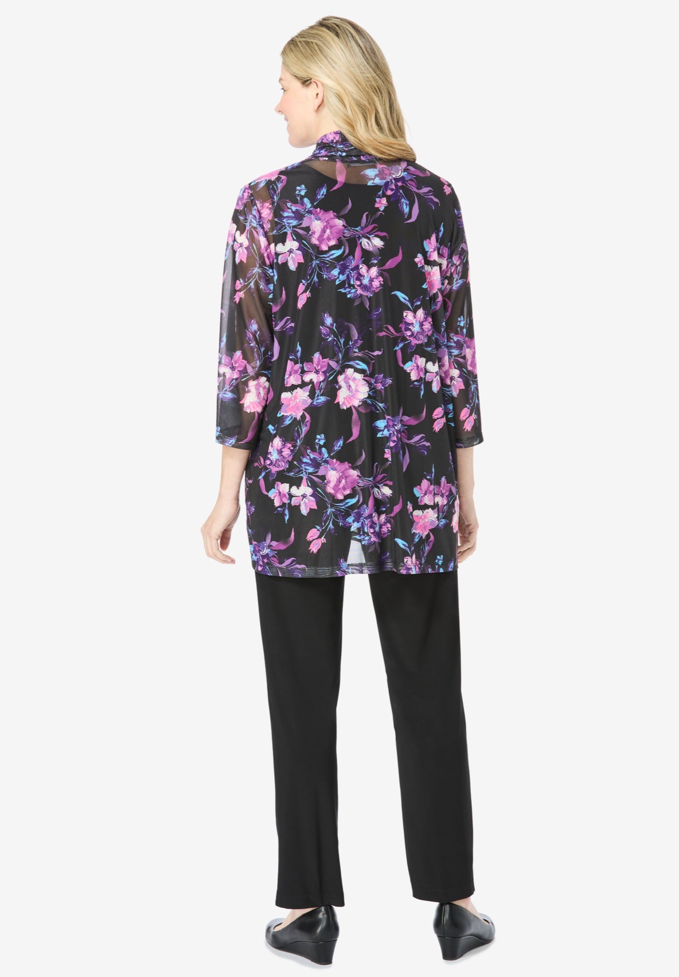 4-Piece Jacket/Tank/Dress/Pant Set image number 2