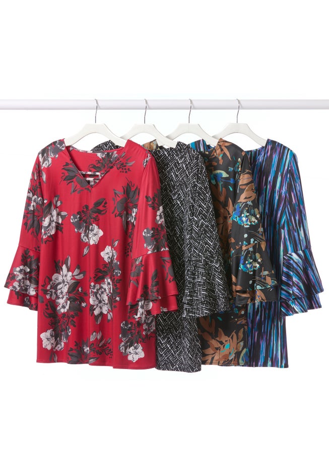 Dream Drape Bell Sleeve Top image number 3