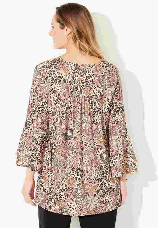 Dream Drape Bell Sleeve Top image number 1