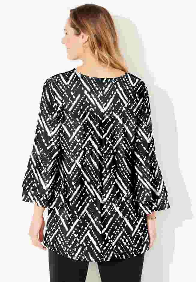 Dream Drape Bell Sleeve Top image number 1