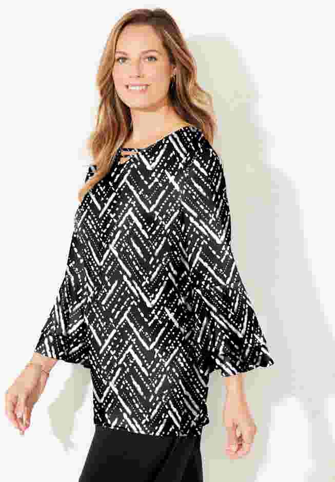 Dream Drape Bell Sleeve Top image number 2