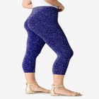 Plus Size Essential Stretch Capri Legging image number null