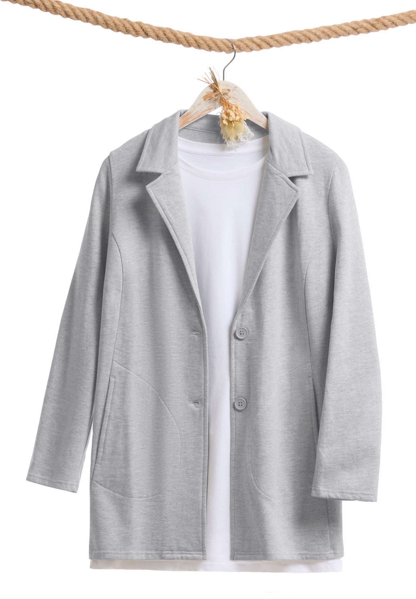 Knit Blazer image number 3