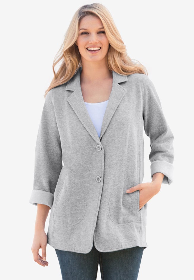 Knit Blazer image number 4