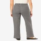 Fineline Stretch Denim Wide-Leg Pull-On Jeans image number null