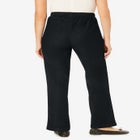 Fineline Stretch Denim Wide-Leg Pull-On Jeans image number null