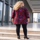 Ponte Print Jacket image number null