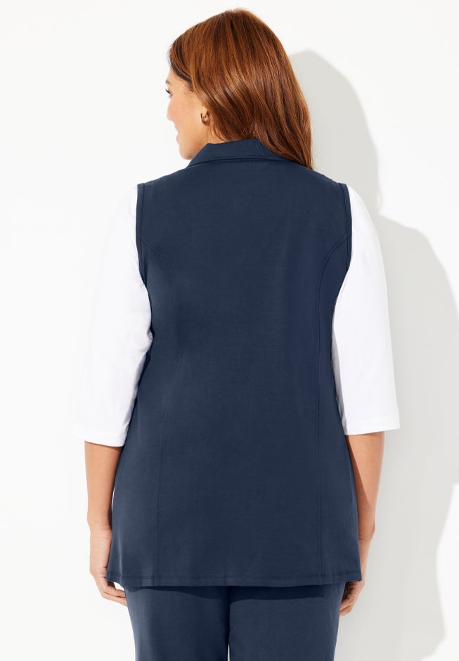 Suprema&reg; Studio Zip Front Vest image number 3