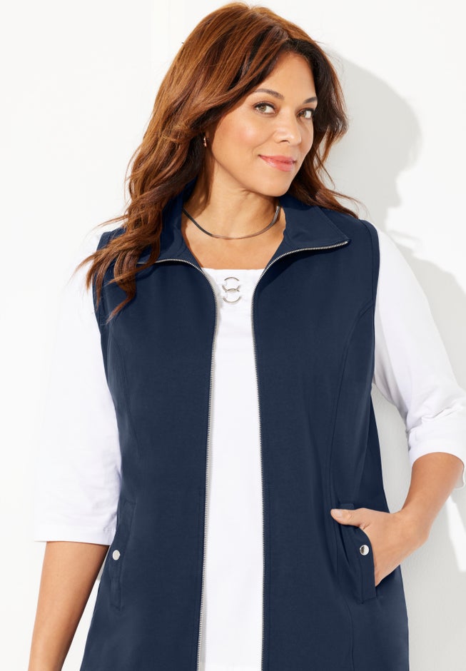 Suprema&reg; Studio Zip Front Vest image number 1