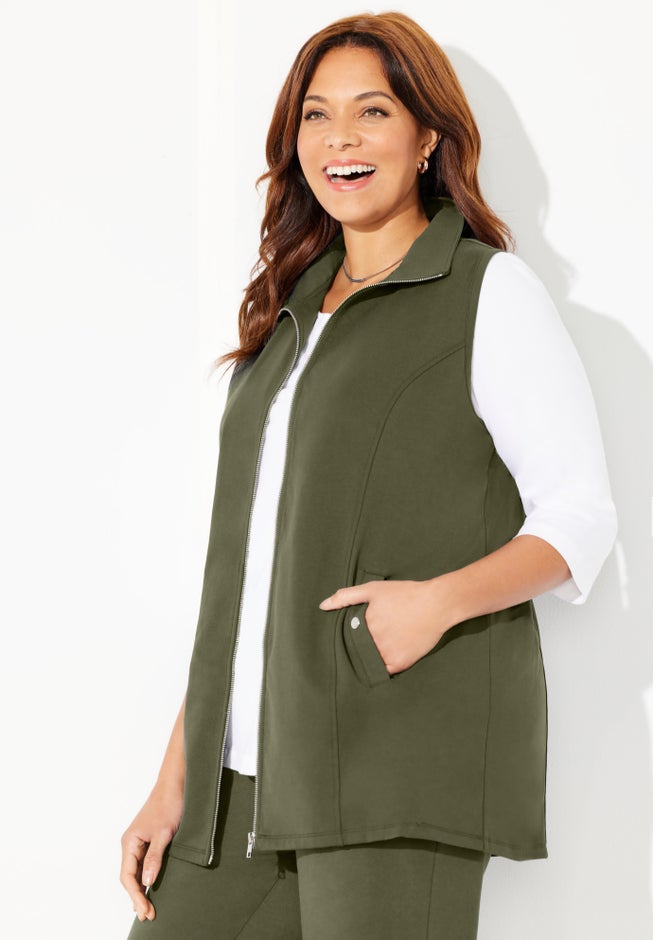 Suprema® Studio Zip Front Vest image number 2