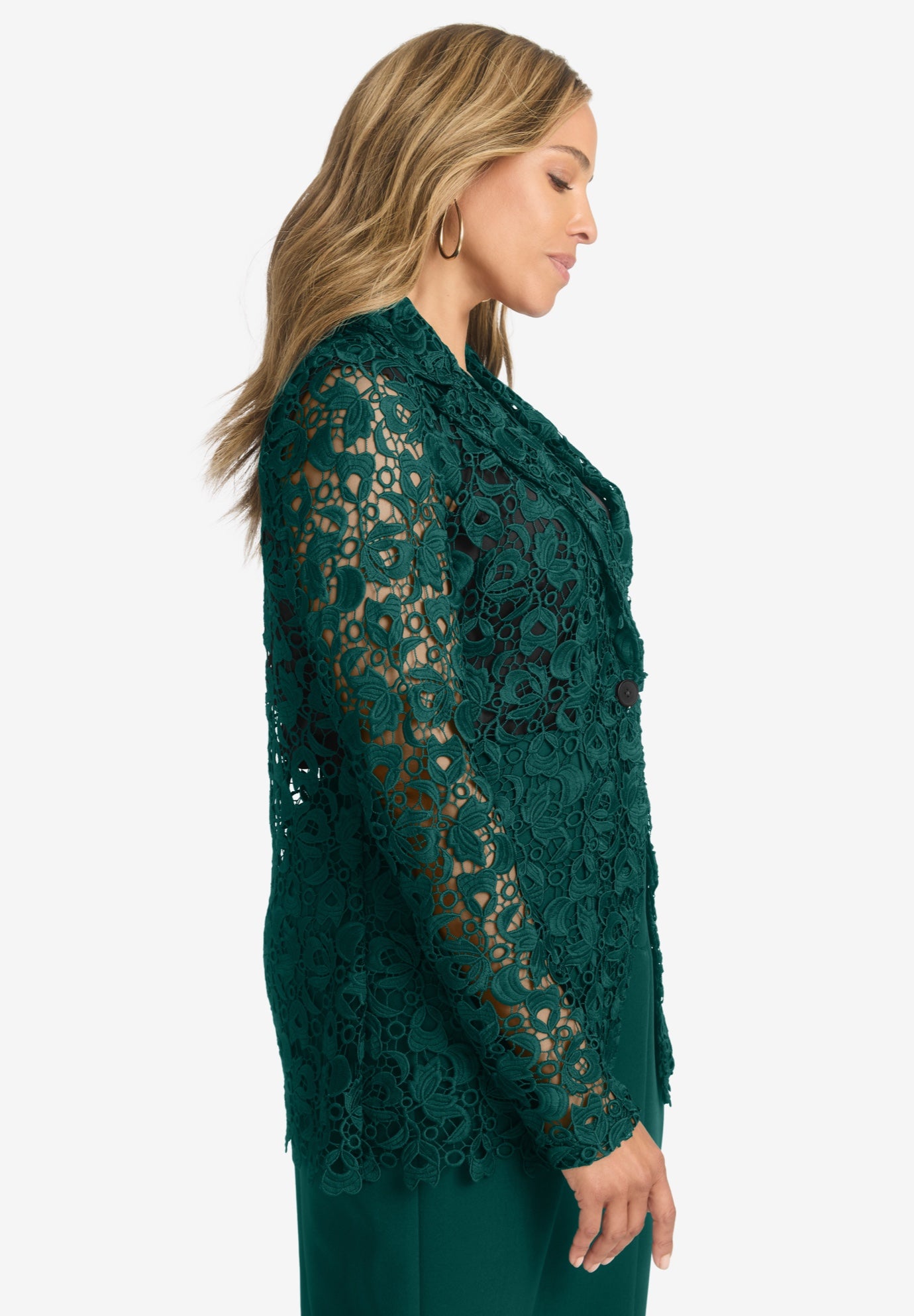 Lace Blazer image number 2