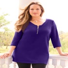 Suprema&reg; Studio Half-Zip Tunic image number null