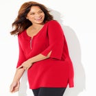 Suprema&reg; Studio Half-Zip Tunic image number null