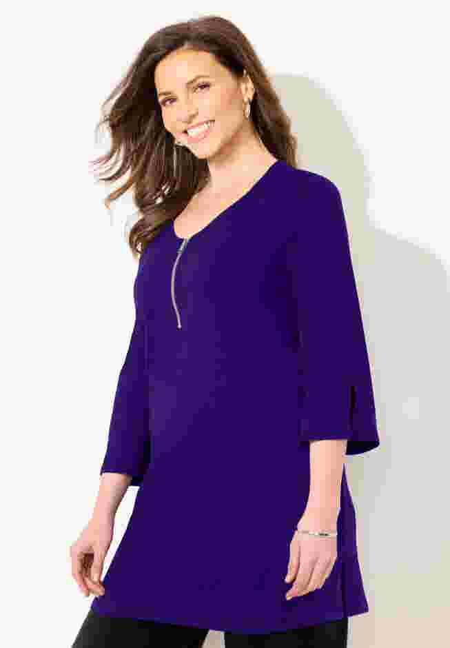 Suprema® Studio Half-Zip Tunic image number 2
