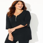 Suprema&reg; Studio Half-Zip Tunic image number null