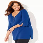 Suprema&reg; Studio Half-Zip Tunic image number null