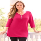 Suprema&reg; Studio Half-Zip Tunic image number null