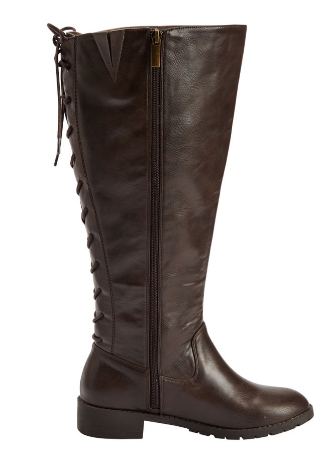 The Charleston Tall Wide Calf Boot By Comfortview image number 3