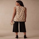 Stretch Knit Tunic Tank image number null