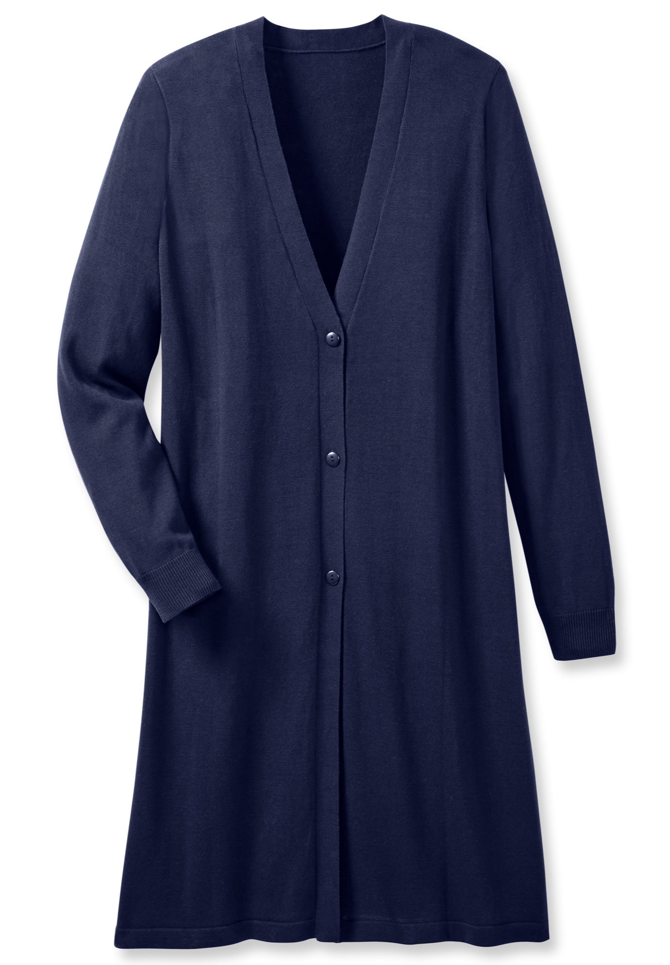 Perfect Cotton Duster Sweater image number 1