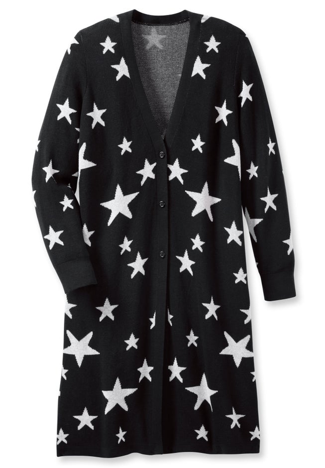 Perfect Cotton Duster Sweater image number 1