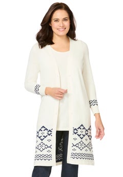 Perfect Cotton Duster Sweater