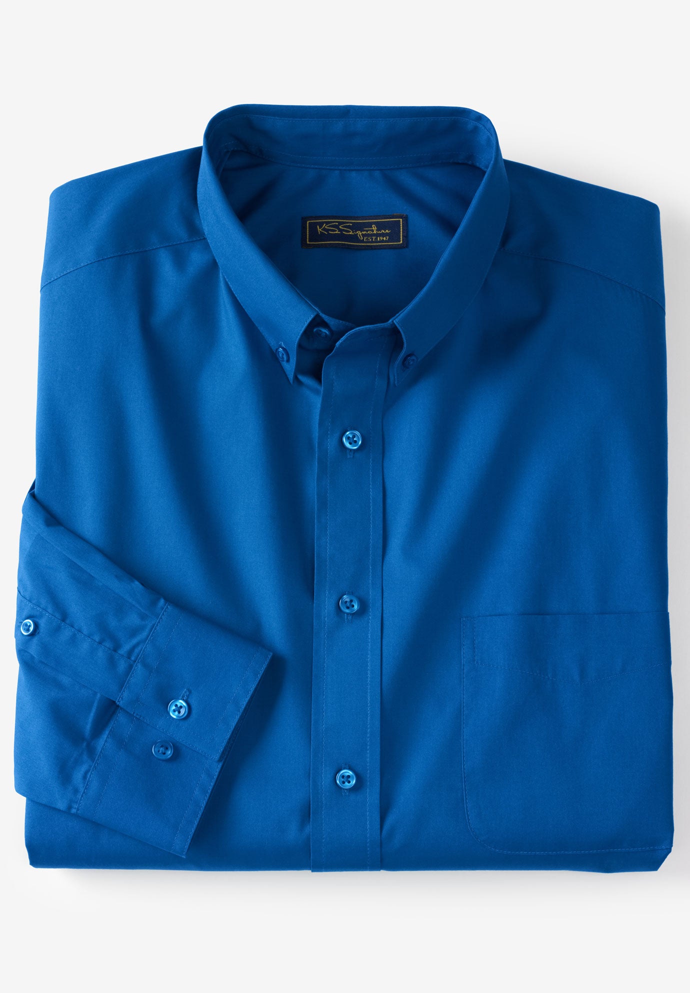 Wrinkle-Free Button-Down Collar Dress Shirt image number 0