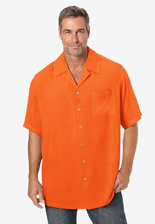 KS Island Solid Camp Shirt image number 3