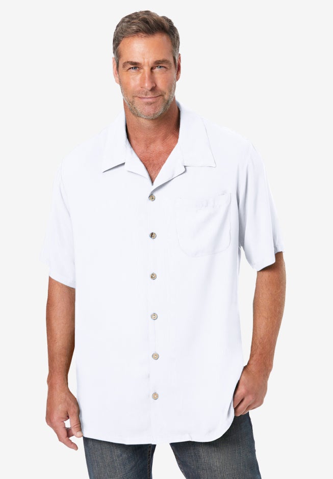 KS Island Solid Camp Shirt image number 3