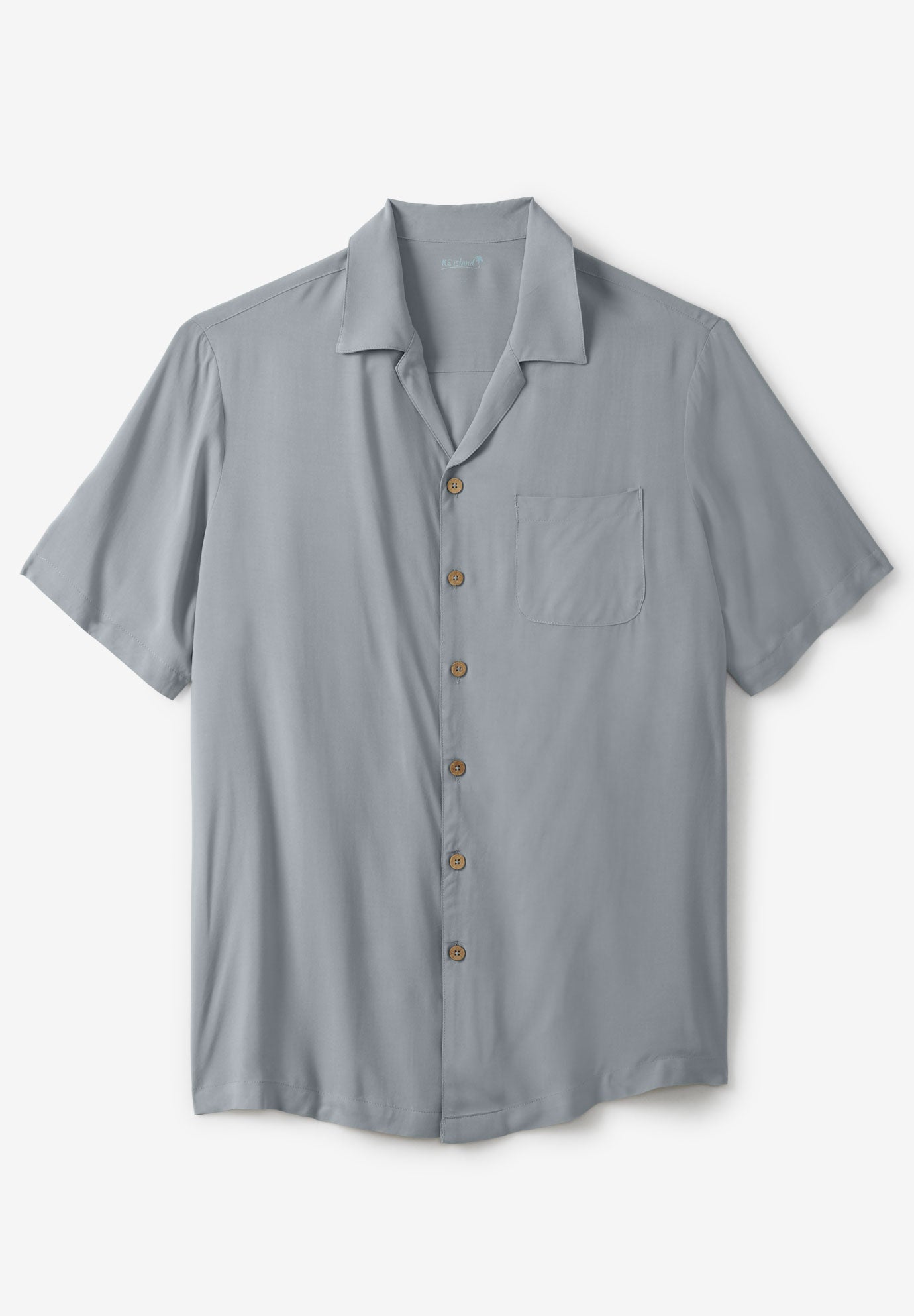 KS Island Solid Camp Shirt image number 0
