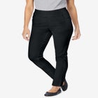 Flex-Fit Slim-Leg Pull-On Gap-Free Stretch-Denim Jeans image number null