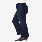 Flex-Fit Pull-On Bootcut Gap-Free Stretch Denim Jeans image number null