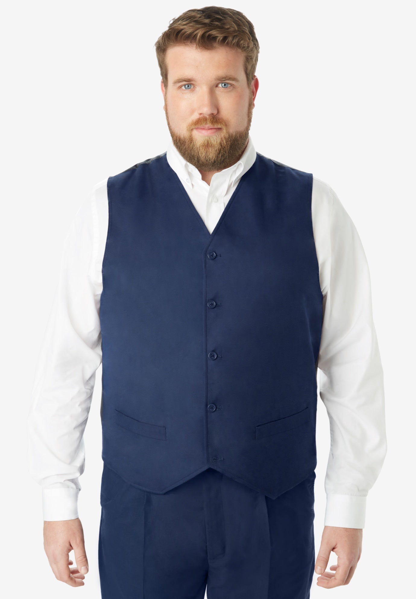 KS Signature&trade; Easy Movement&reg; 5-Button Suit Vest image number 0