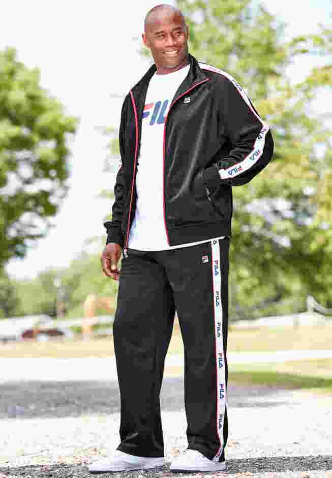 FILA® Logo Track Pants image number 4